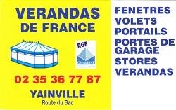 Vérandas de France, Yainville - Horaires d'ouverture