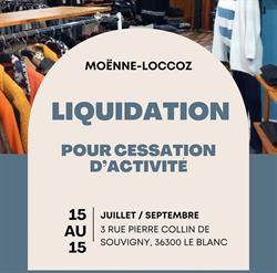 Moënne-Loccoz EURL, Le Blanc - Horaires d'ouverture