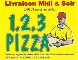 1 2 3 PIZZA, Nice - Horaires d'ouverture