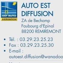 Auto Est Diffusion, Remiremont - Horaires d'ouverture