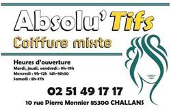 Absolu'tifs, Challans - Horaires d'ouverture