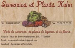Semences Et Plants Kuhn SARL, Ittenheim - Horaires d'ouverture