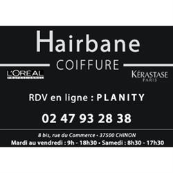 HAIRBANE COIFFURE, Chinon - Horaires d'ouverture