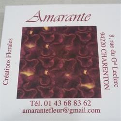 Amarante, Charenton-le-Pont - Horaires d'ouverture