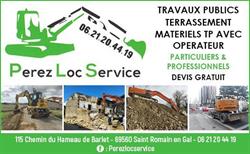 Perez Loc Service, Saint-Romain-en-Gal - Horaires d'ouverture