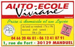 Auto Ecole Viviane, Manduel - Horaires d'ouverture