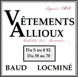 Vêtements Allioux, Baud - Horaires d'ouverture