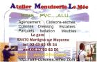 atelier menuiserie le mée, Commer - Horaires d'ouverture