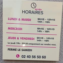 Epi Tete Coiffure, Campbon - Horaires d'ouverture