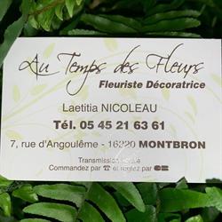 Au Temps Des Fleurs, Montbron - Horaires d'ouverture