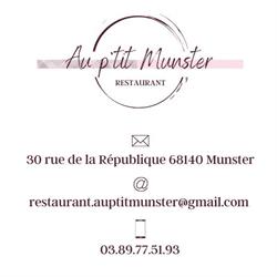Au P'tit Munster, - Horaires d'ouverture