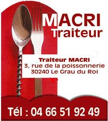 Traiteur Macri, Le Grau-du-Roi - Horaires d'ouverture