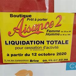 Aisance 2, Brive-la-Gaillarde - Horaires d'ouverture