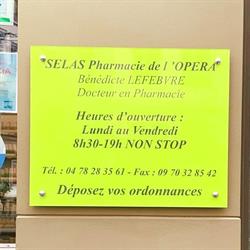 Pharmacie de L'opéra, Lyon - Horaires d'ouverture