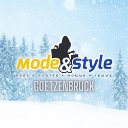 Mode et Style, Goetzenbruck - Horaires d'ouverture