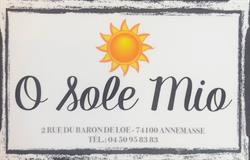 O Sole Mio - Restaurant Annemasse, - Horaires d'ouverture