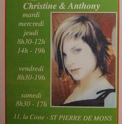 C.a. Coiffure, Saint-Pierre-de-Mons - Horaires d'ouverture