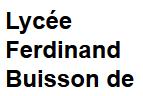 Lycée Polyvalent Ferdinand Buisson, Voiron - Horaires d'ouverture