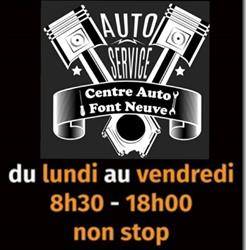 Centre Auto Font Neuve, Opio - Horaires d'ouverture