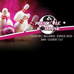 Presqu'Ile Bowling, Guérande - Horaires d'ouverture