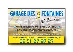 TJA GARAGE DES 3 FONTAINES, Luçon - Horaires d'ouverture