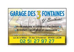 TJA GARAGE DES 3 FONTAINES, Luçon - Horaires d'ouverture