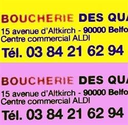 Boucherie Des Quais, Belfort - Horaires d'ouverture