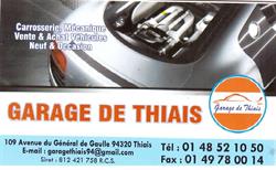 Garage Istanbul, Thiais - Horaires d'ouverture