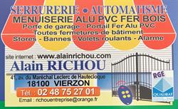 Entreprise Richou Alain, Vierzon - Horaires d'ouverture