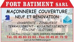 Fort Batiment, Cherves-Richemont - Horaires d'ouverture