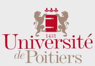 Université de Poitiers, - Horaires d'ouverture