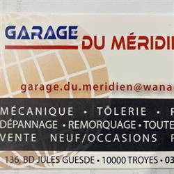 Garage Du Méridien SARL, Troyes - Horaires d'ouverture