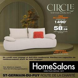 HomeSalons Bourges - Saint-Germain-du-Puy - Canapés - Meubles - Horaires d'ouverture