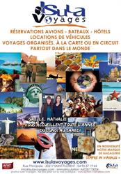 Isula Voyages, Saint-Florent - Horaires d'ouverture