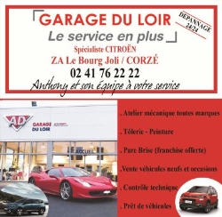 AD Carrosserie et Garage Expert DU LOIR, Corzé - Horaires d'ouverture