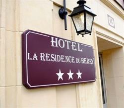 Hôtel la Résidence du Berry, Versailles - Horaires d'ouverture