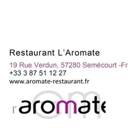 Restaurant L' Aromate Semécourt, - Horaires d'ouverture