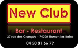 SARL Le New Club, Thonon-les-Bains - Horaires d'ouverture