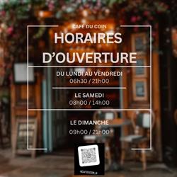Le Café Du Coin, Wissous - Horaires d'ouverture