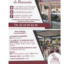 L'AUBERGE DU BRACONNIER, Notre-Dame-du-Pé - Horaires d'ouverture