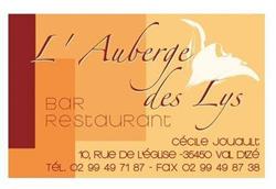 L'Auberge des Lys, Val-d'Izé - Horaires d'ouverture