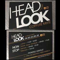 HEAD LOOK COIFFURE, Annecy - Horaires d'ouverture