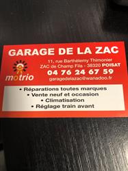 Motrio - Garage De La Zac, Poisat - Horaires d'ouverture