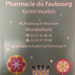 Pharmacie du Faubourg, Montbéliard - Horaires d'ouverture