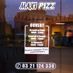 MAXI'PIZZ, Labourse - Horaires d'ouverture
