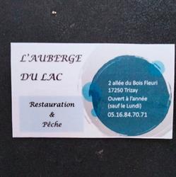 Auberge du Lac de Trizay, - Horaires d'ouverture