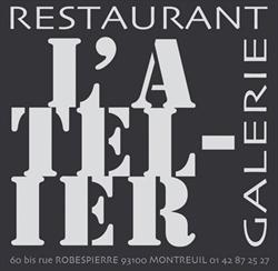 Restaurant Galerie L'Atelier, Montreuil - Horaires d'ouverture