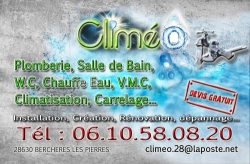 Climéo Plombier 28, Berchères-les-Pierres - Horaires d'ouverture