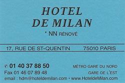 HOTEL DEMILAN, Paris - Horaires d'ouverture