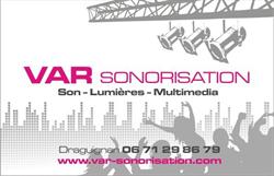 VAR SONORISATION, Draguignan - Horaires d'ouverture